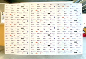 sponsor wall